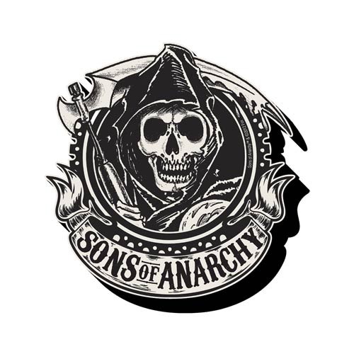 Sons of Anarchy Emblem Funky Chunky Magnet